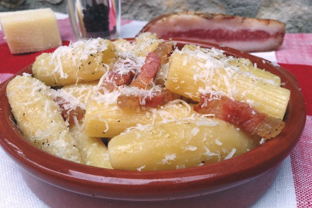 rigatoni alla gricia