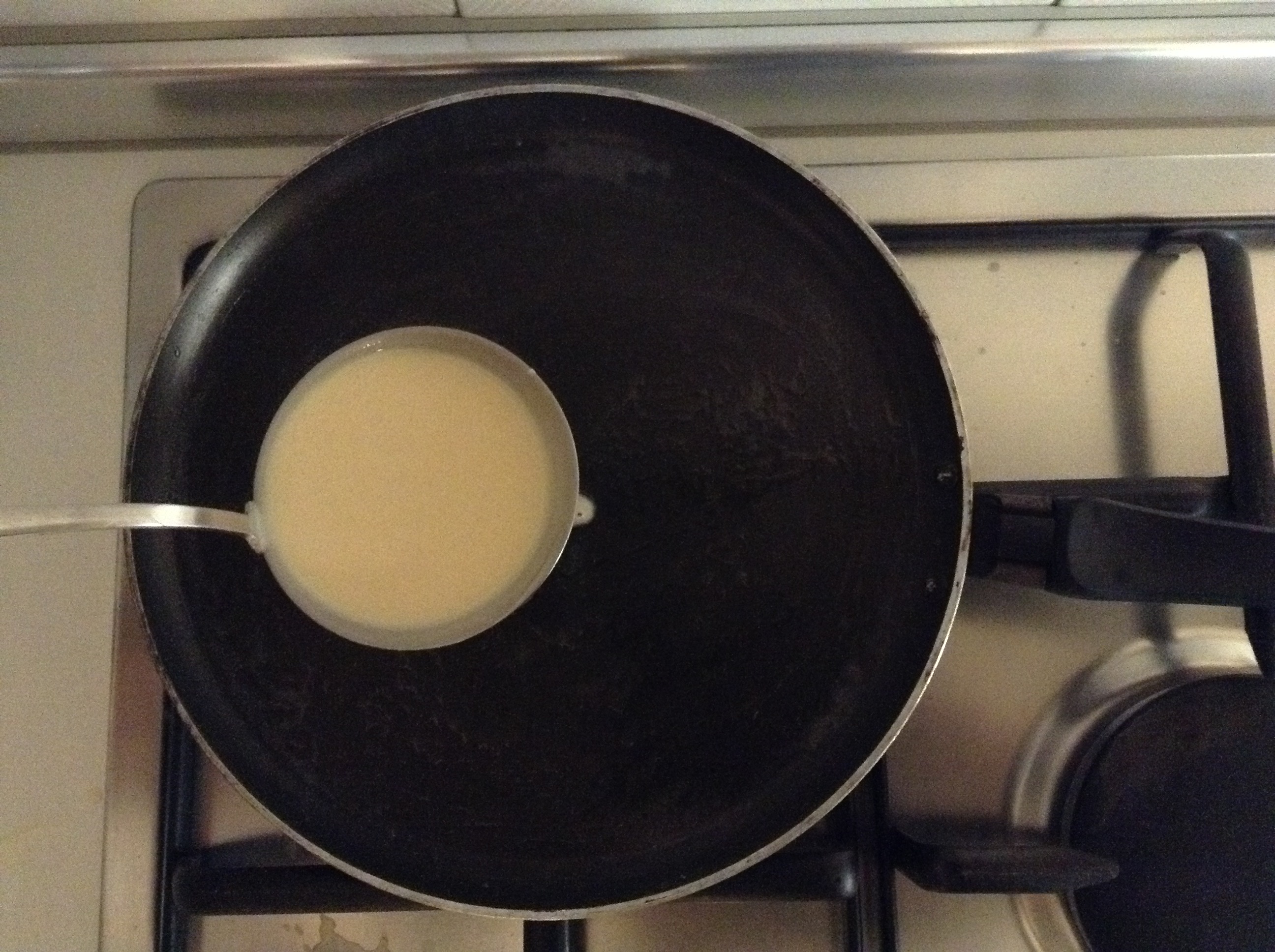 crepes in padella