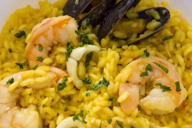 risotto-ai-frutti-di-mare-zafferano-ricetta