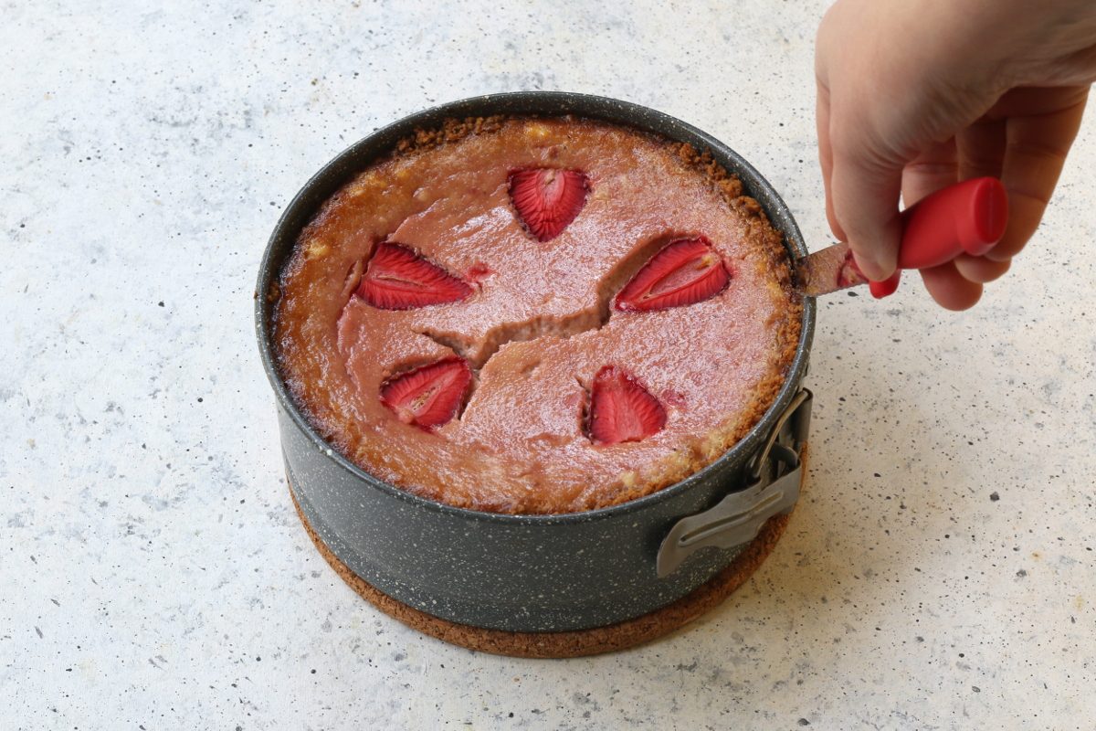 cheesecake alle fragole