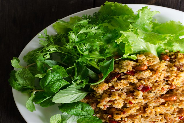 insalata di farro con tonno e fagioli