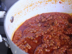 ragu a cuocere