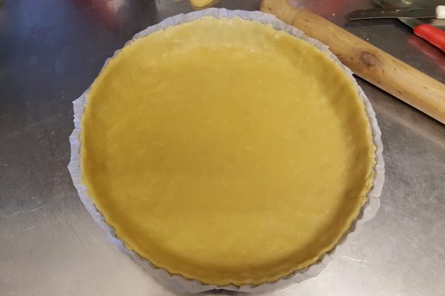 torta salata carciofi foderare