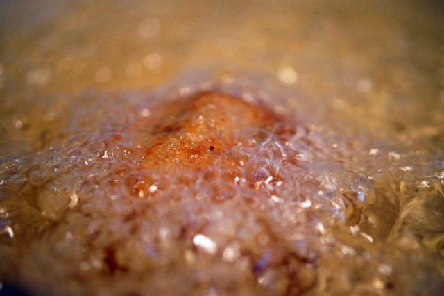 polpette di quinoa in frittura