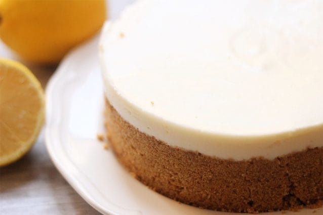 cheesecake al limone
