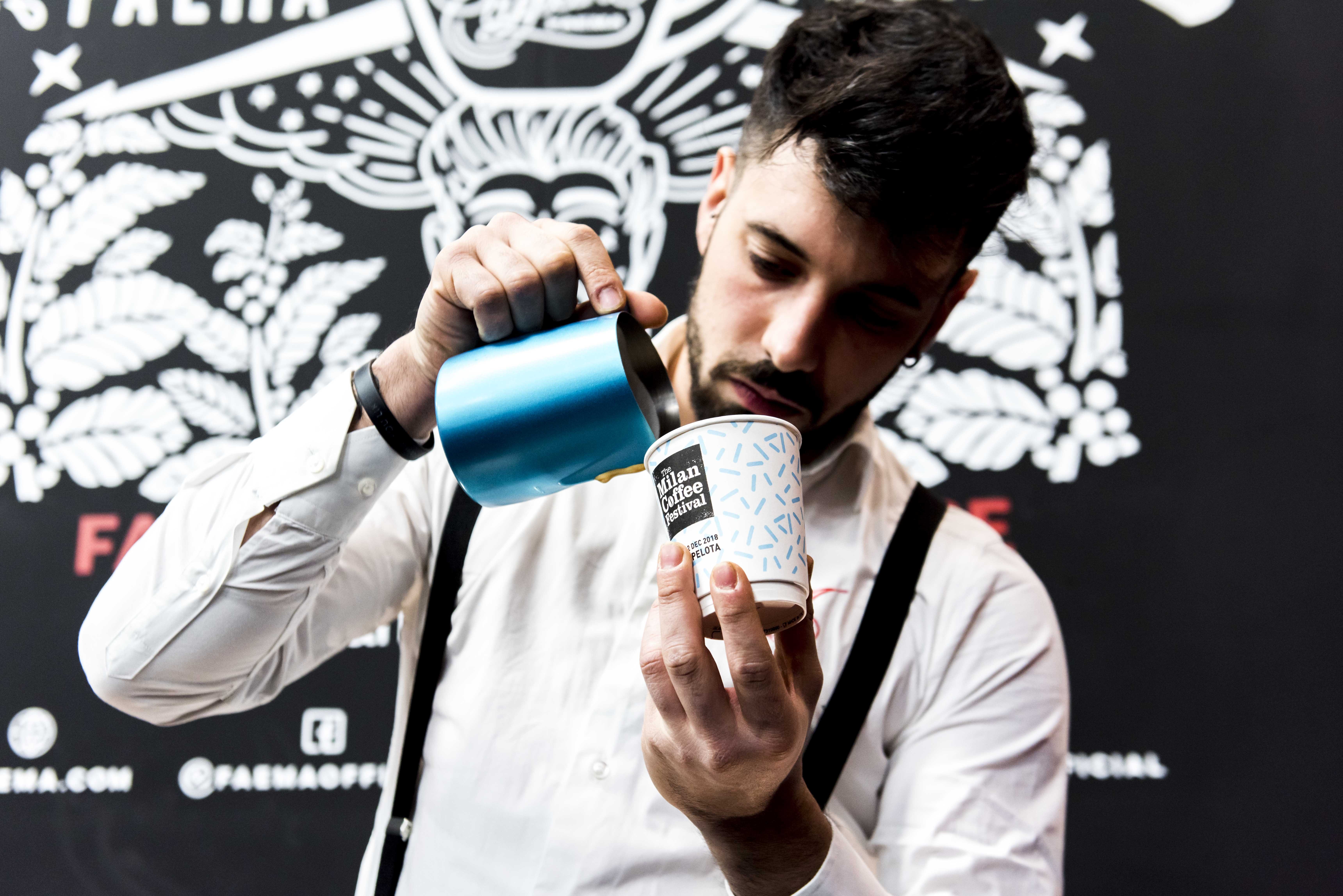 Milan Coffee festival: la latte art