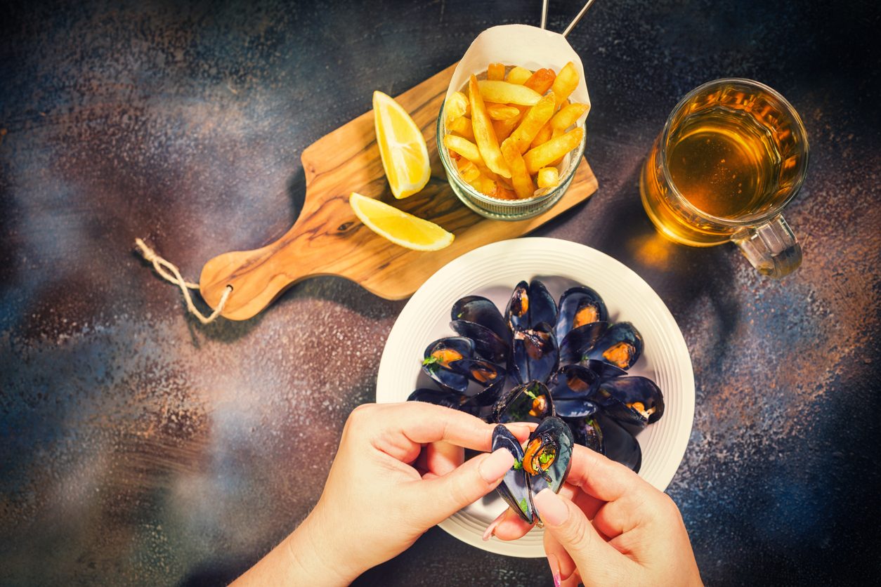 Birra acida con le cozze