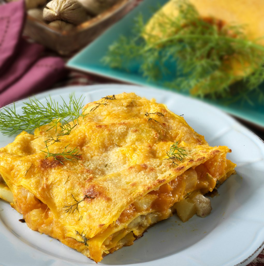 Primi piatti di Natale facili e veloci: lasagna vegan