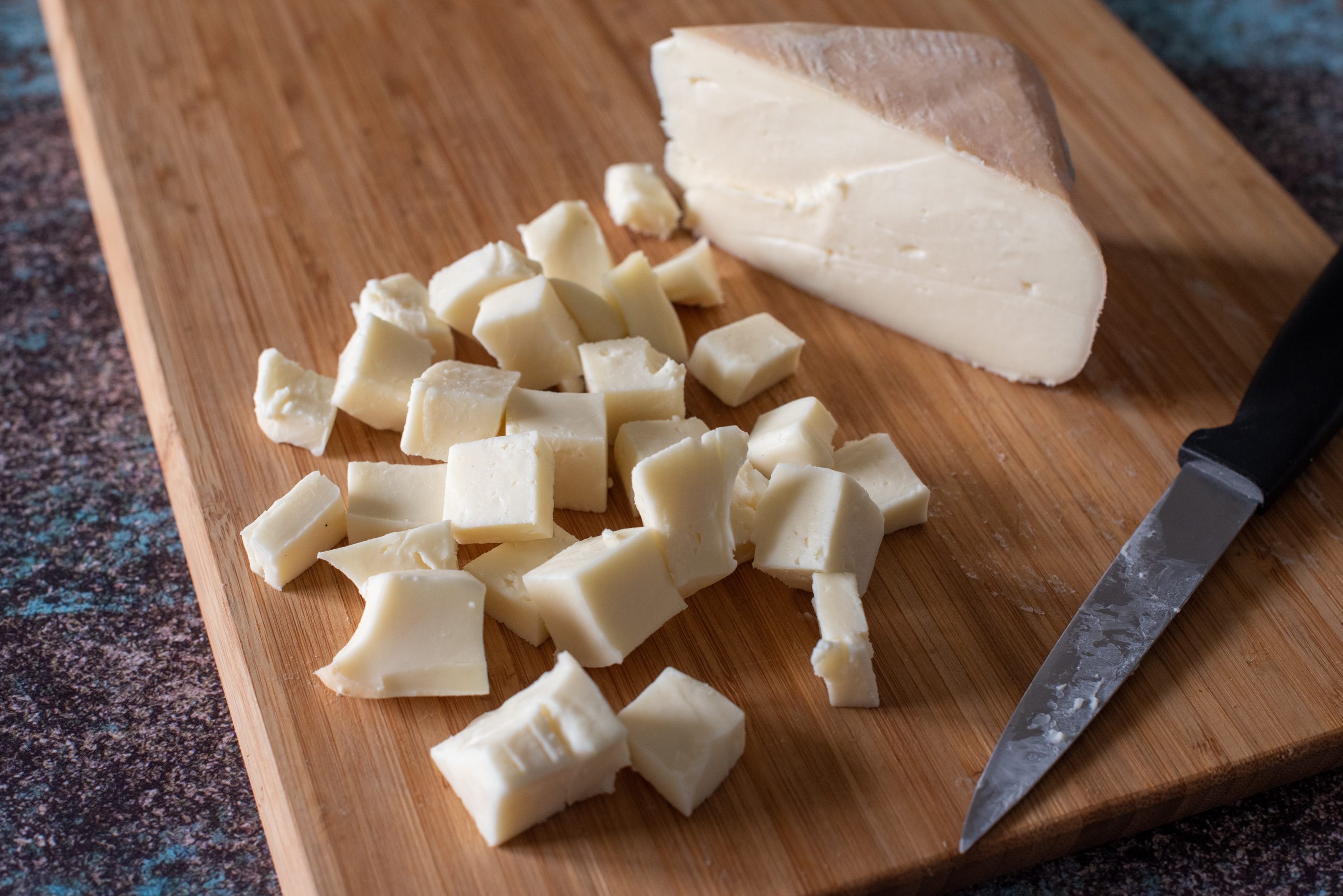 Crostoni di polenta e porcini con taleggio