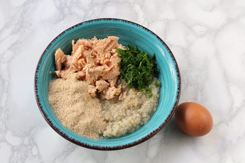 Ricetta delle polpette di salmone