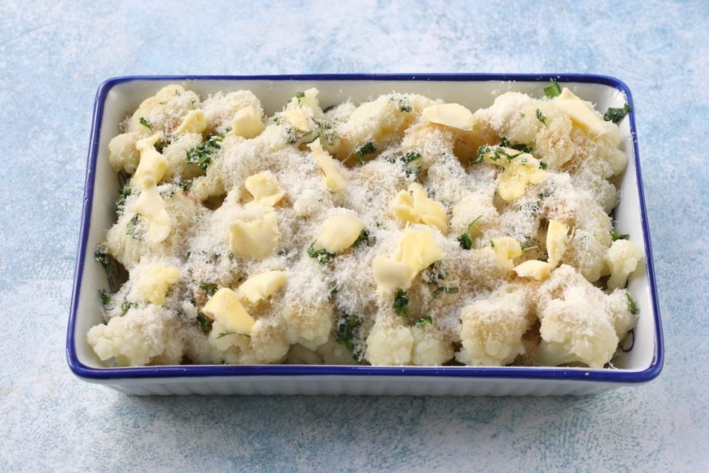 Ricetta cavolfiore gratinato al parmigiano
