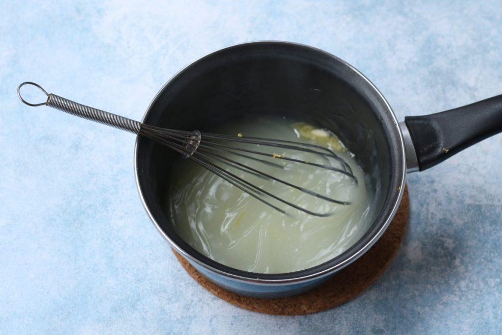 crema al limone all'acqua