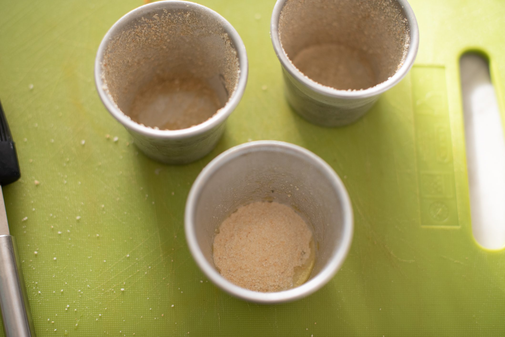 Sformato di carote con salsa al prezzemolo