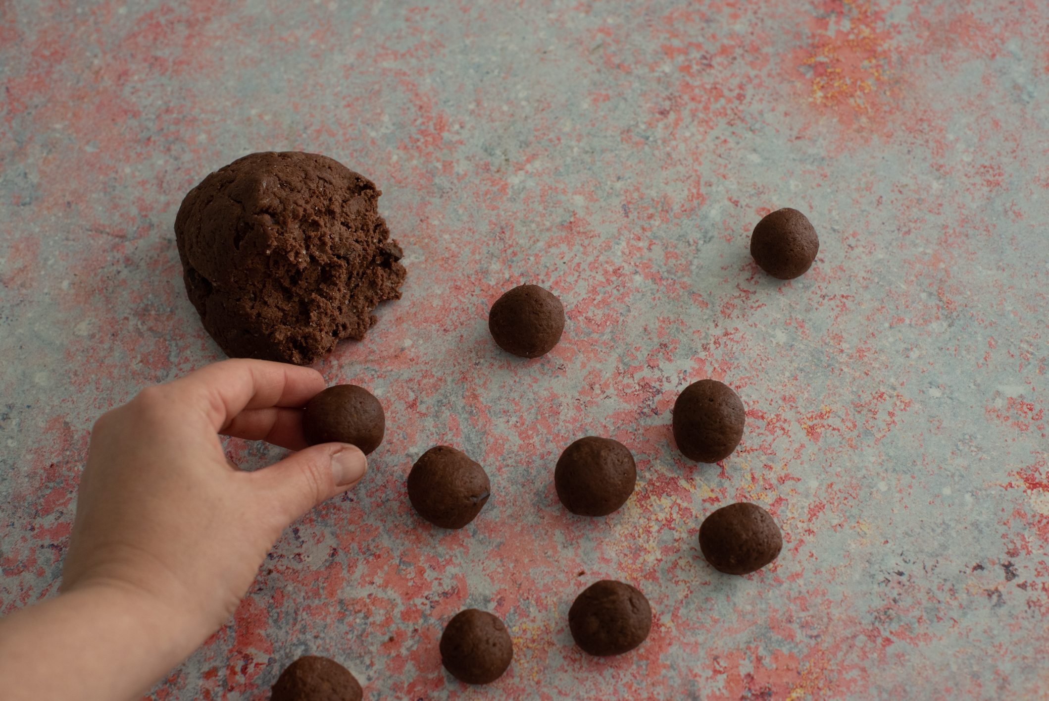 Castagnole al cioccolato