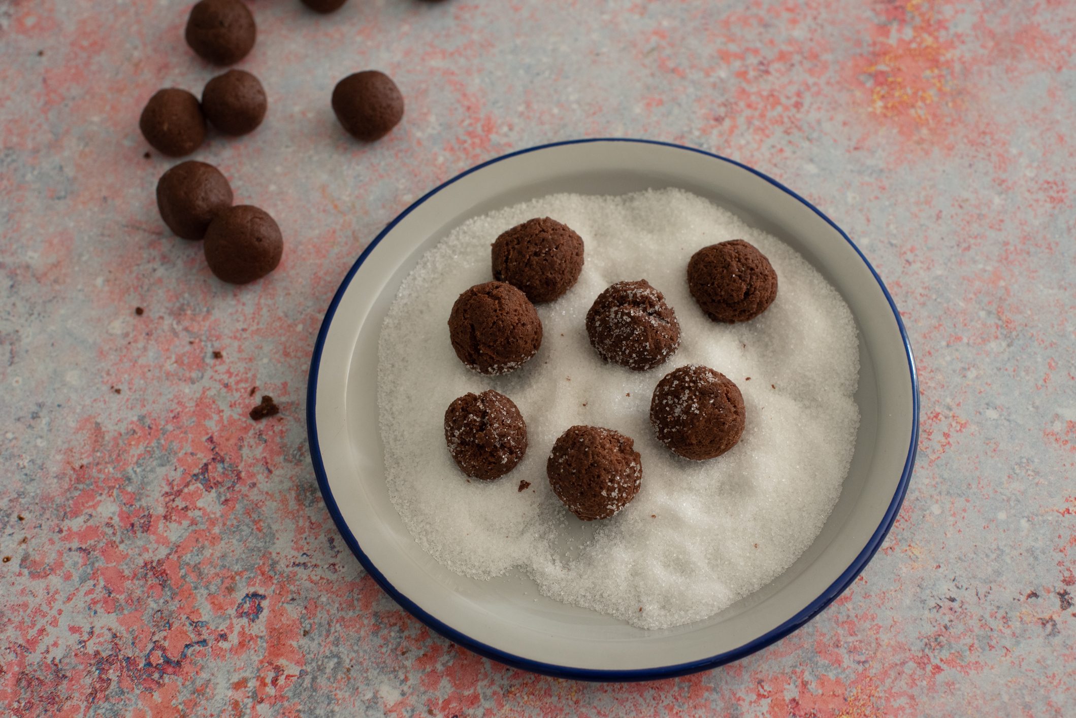 Castagnole al cioccolato