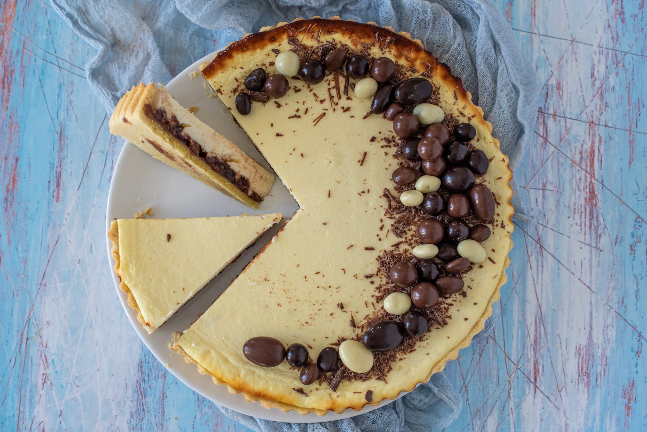 Crostata di frolla doppio strato