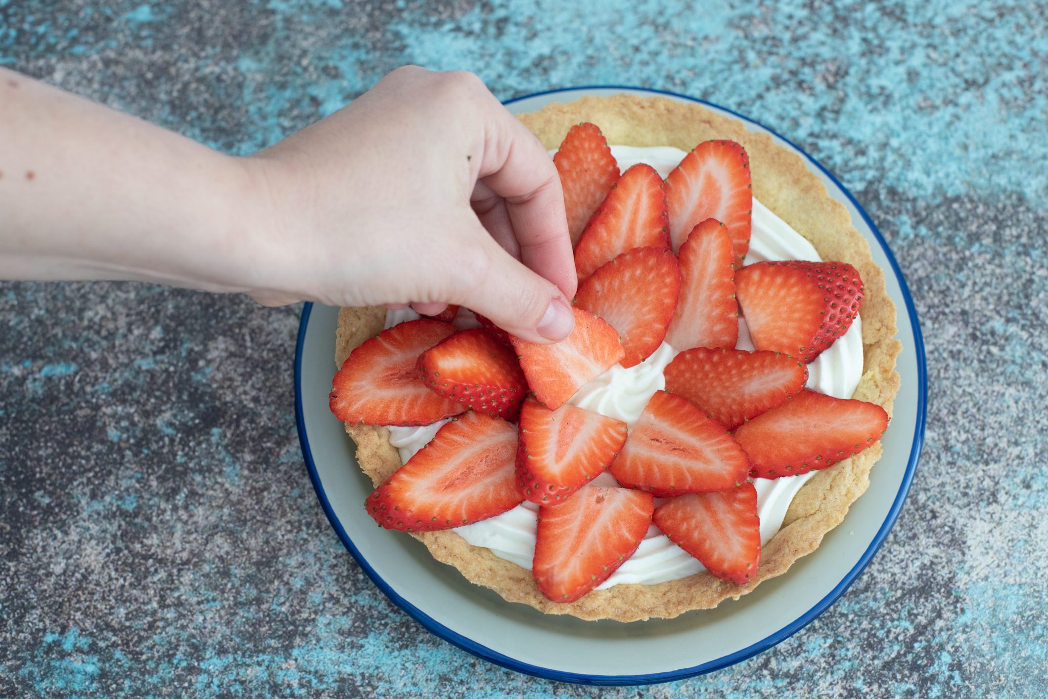 Crostata ricotta e fragole