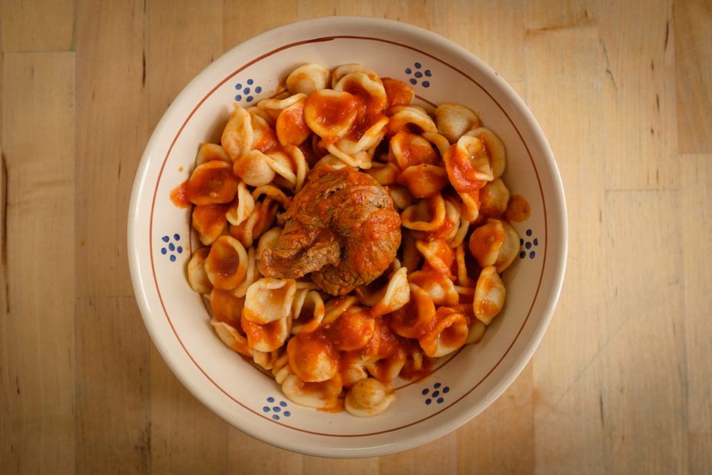 orecchiette-brasciola
