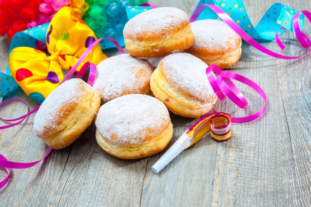 I piatti di Carnevale all'estero