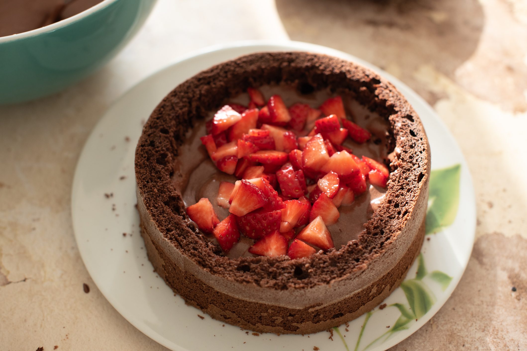 Torta mimosa al cioccolato