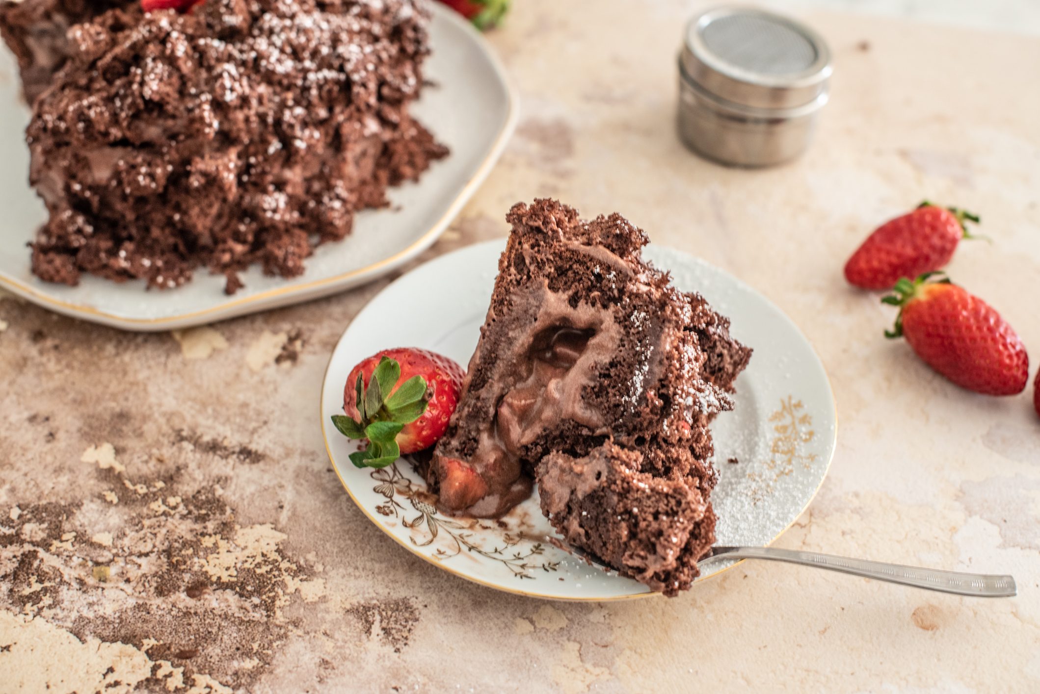 Torta mimosa al cioccolato