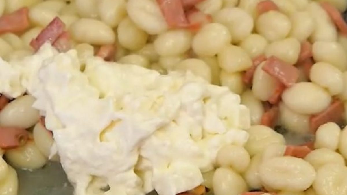 Gnocchi con mortadella e pistacchi la ricetta del primo piatto cremoso