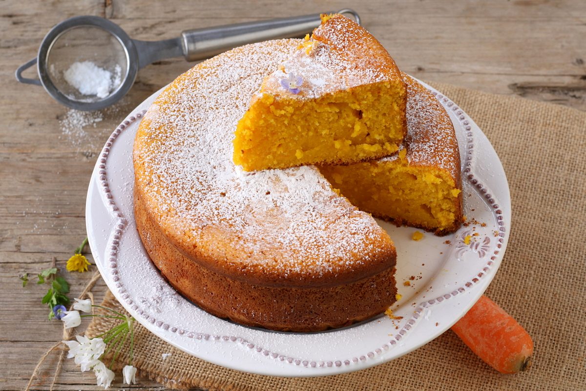 Torta di carote e yogurt
