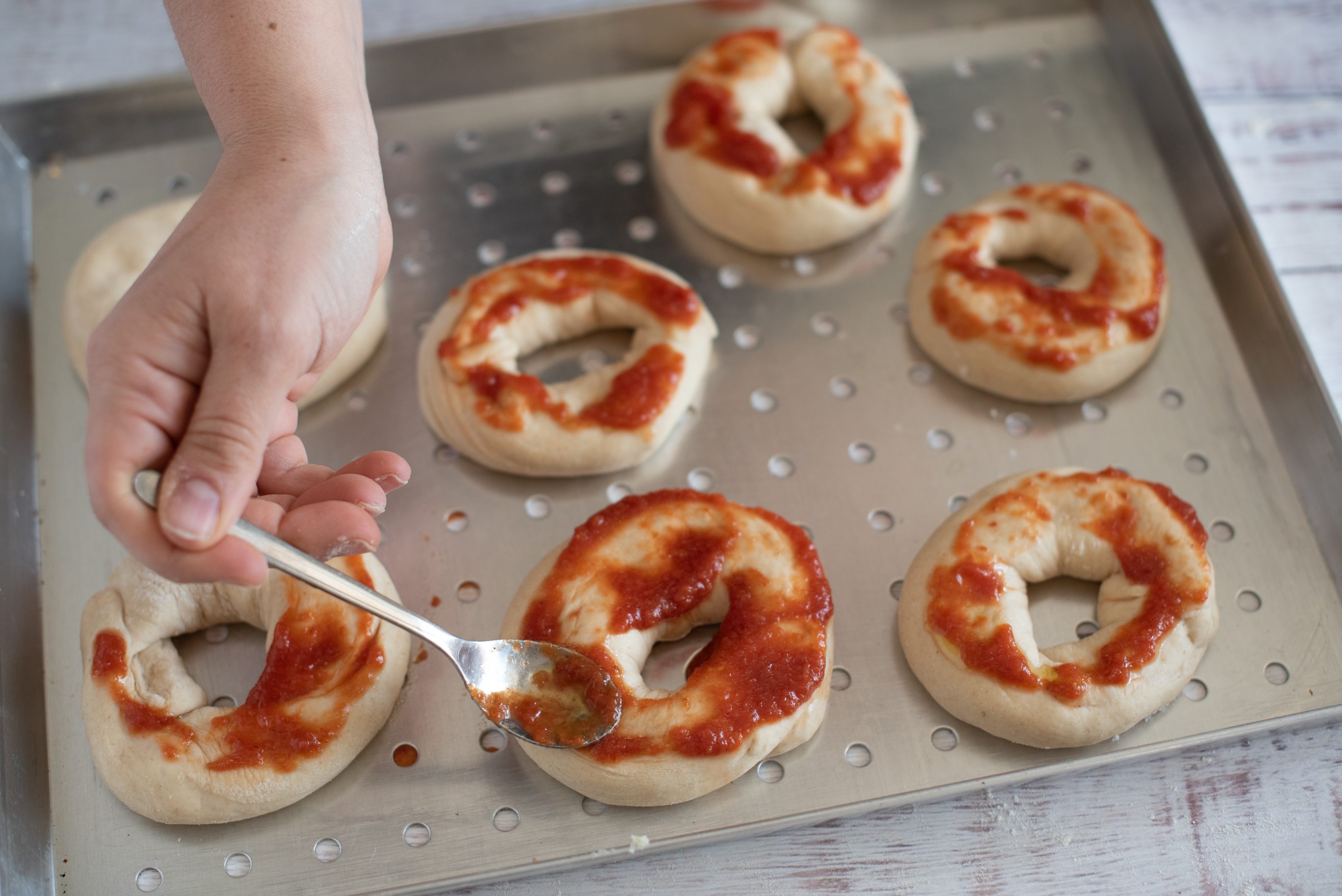 Ciambelle pizza