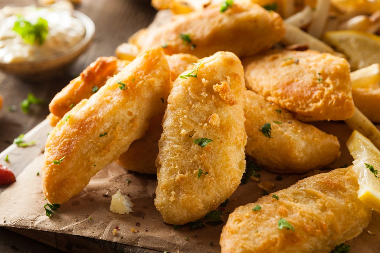 Piatti di San Giuseppe, il baccalà fritto