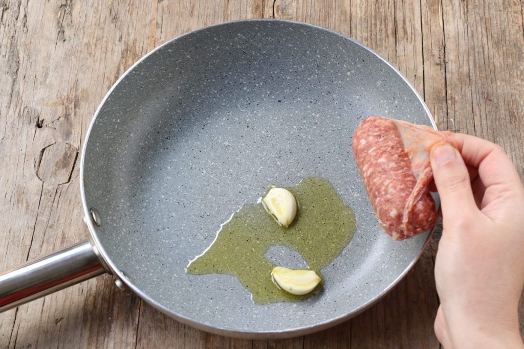 spellare la salsiccia