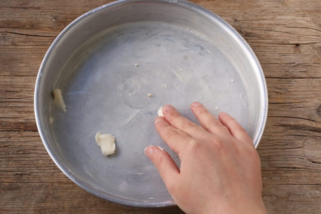 Teglia imburrata