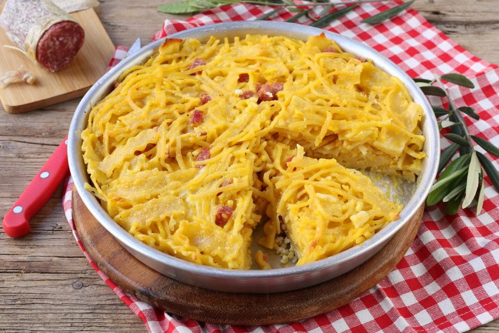 Frittata di pasta al forno