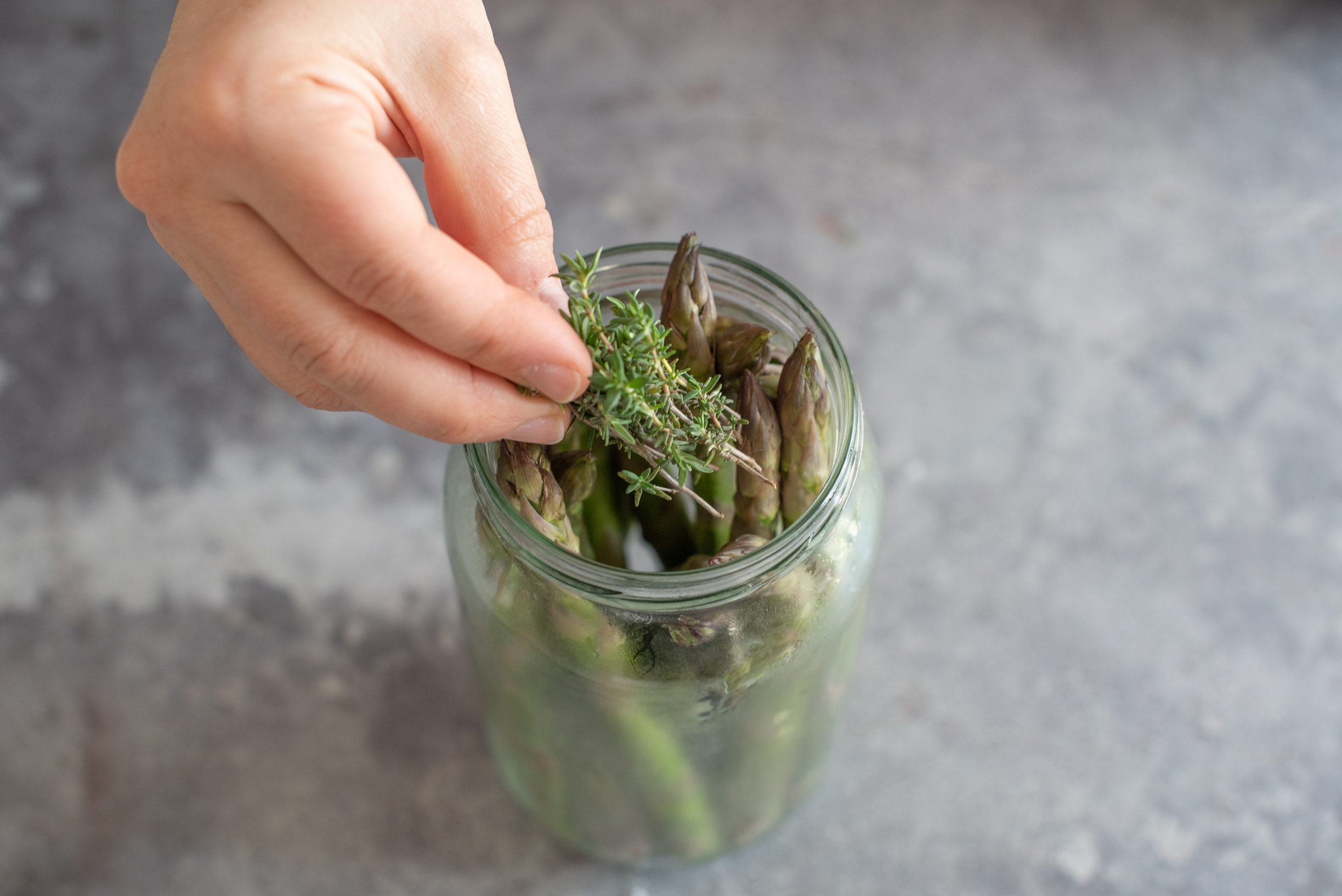 Asparagi in salamoia