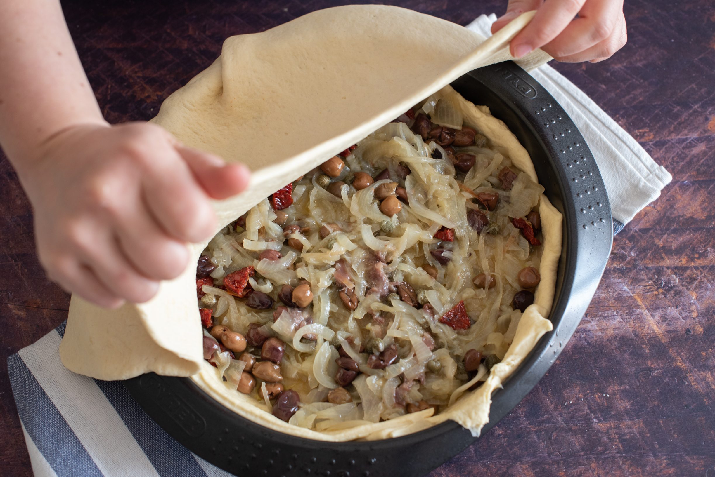 focaccia rustica alla salentina