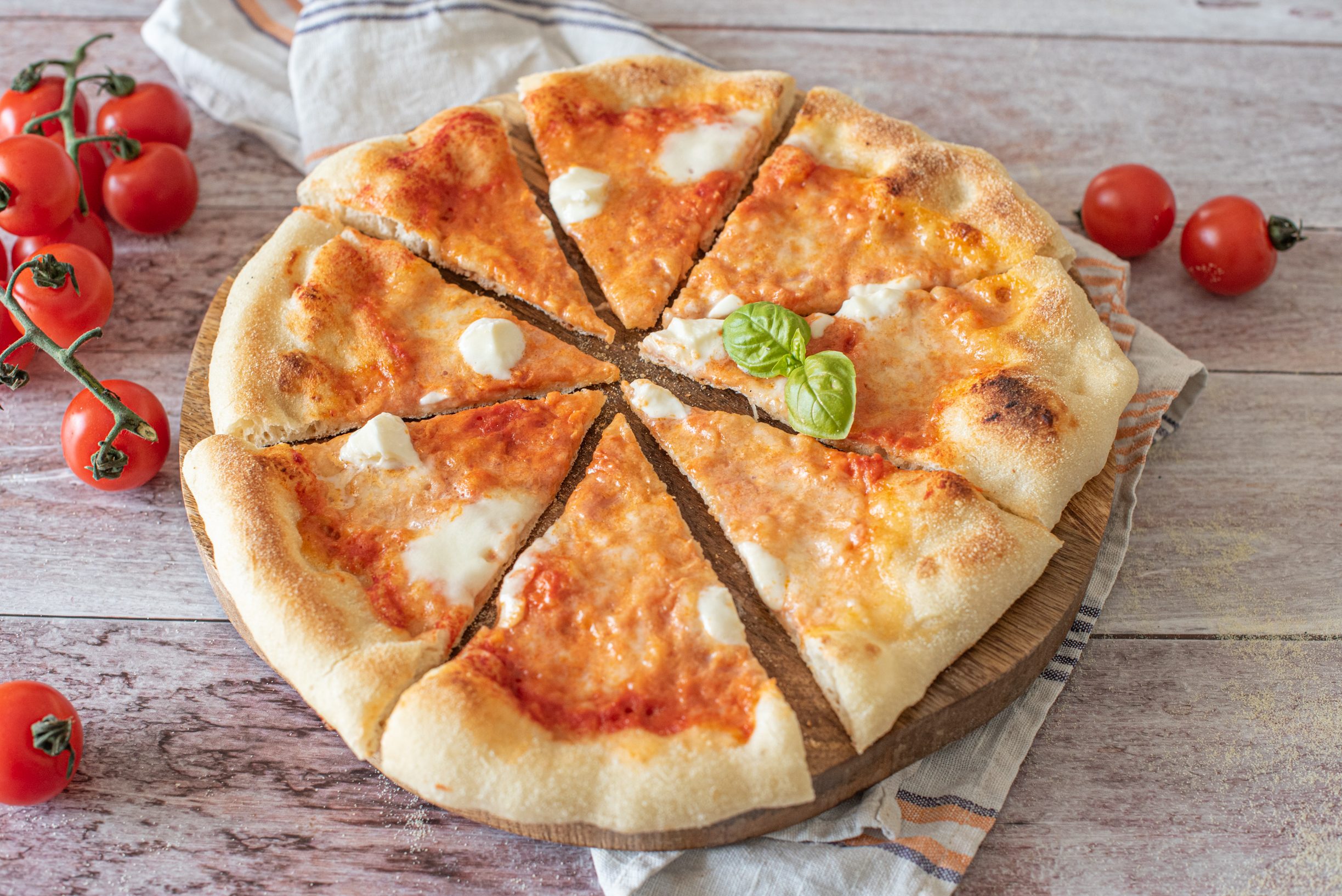 Pizza doppia cottura