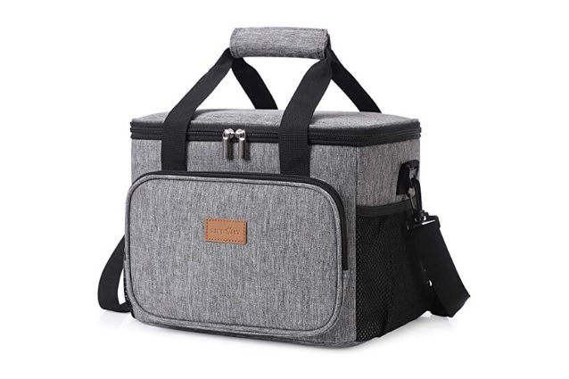 Andiker Borsa Termica per il Pranzo Strisce rosa Borsa per il Pranzo Resistente all'Acqua Impermeabile Borsa Termica per Uomini Donne Bambini Picnic all'Aperto Lavoro Scolastico Andiker Borsa Termica per il Pranzo Strisce rosa Borsa per il Pranzo Resistente all'Acqua Impermeabile Borsa Termica per Uomini Donne Bambini Picnic all'Aperto Lavoro Scolastico