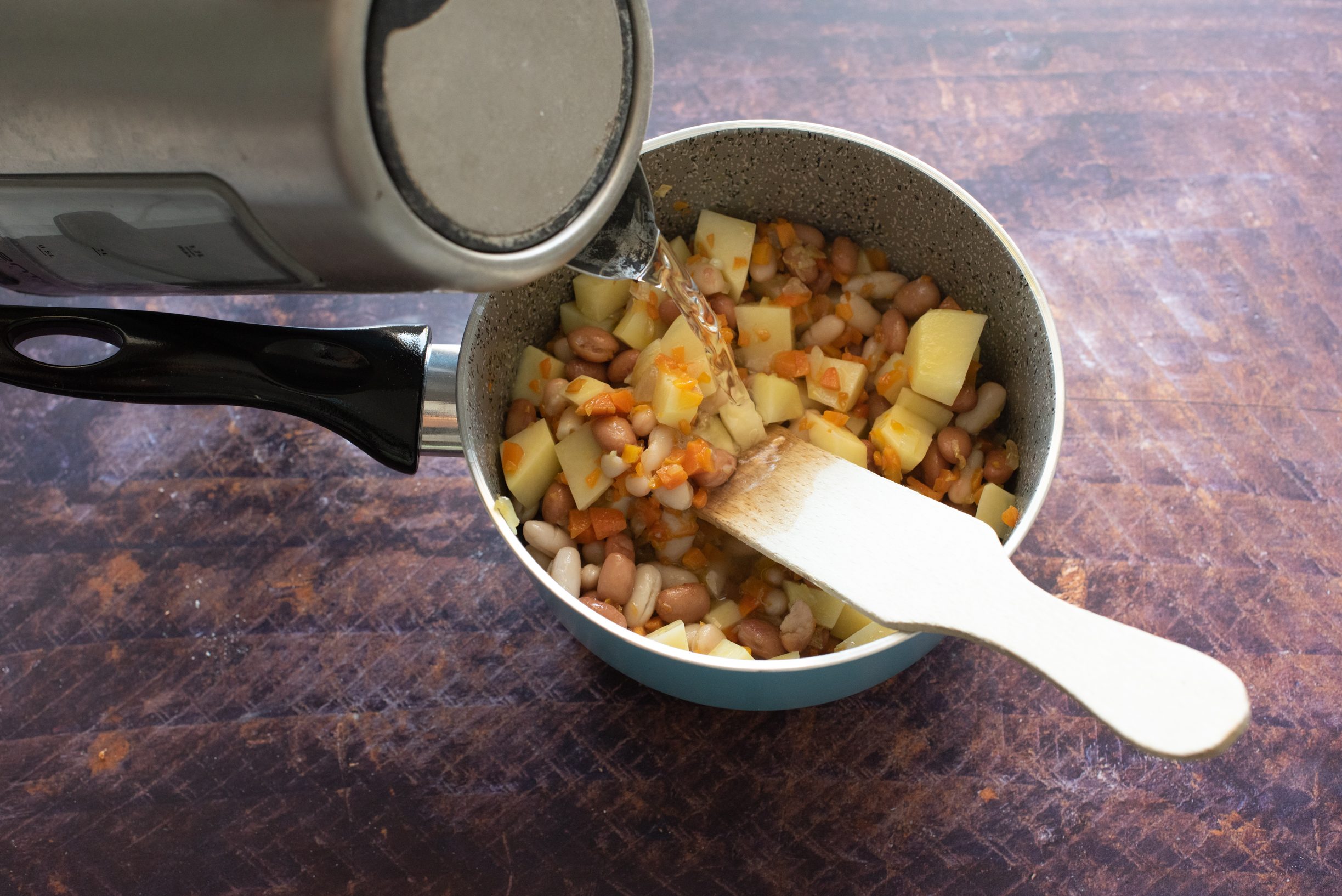 Pasta fagioli e patate