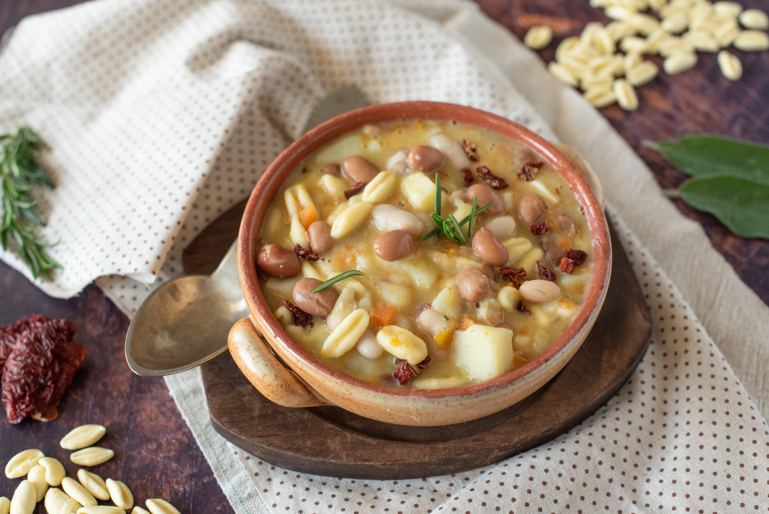 Pasta fagioli e patate
