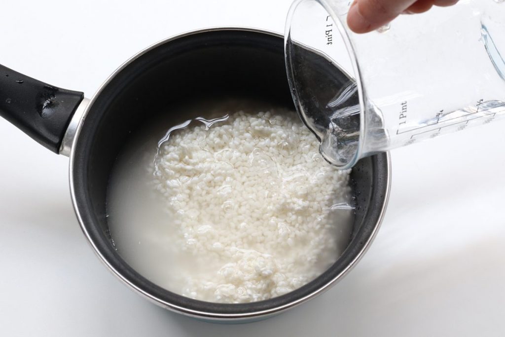 cuocere il riso per sushi