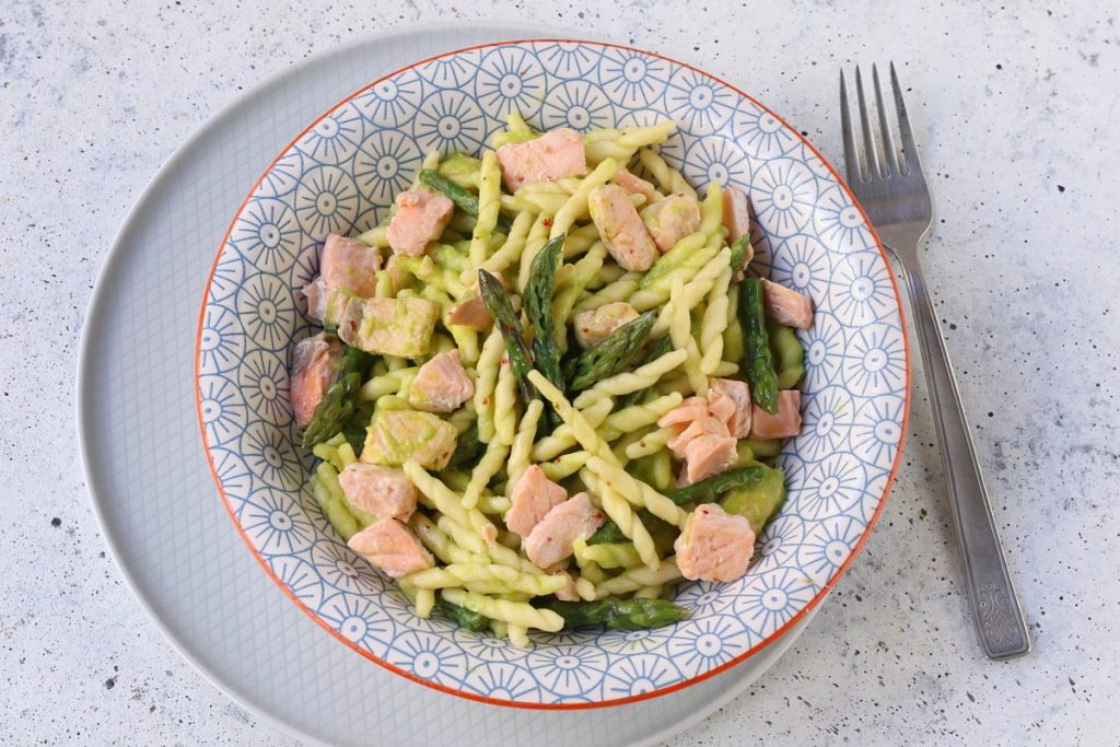trofie asparagi e salmone