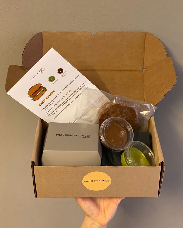 meal kit de La Franceschetta di Massimo Bottura