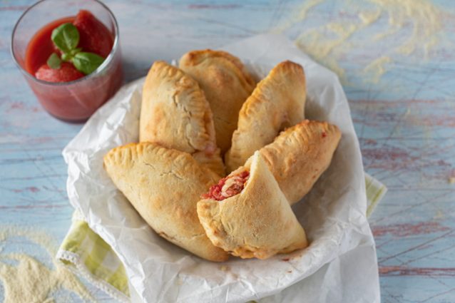 panzerotti senza lievitazione