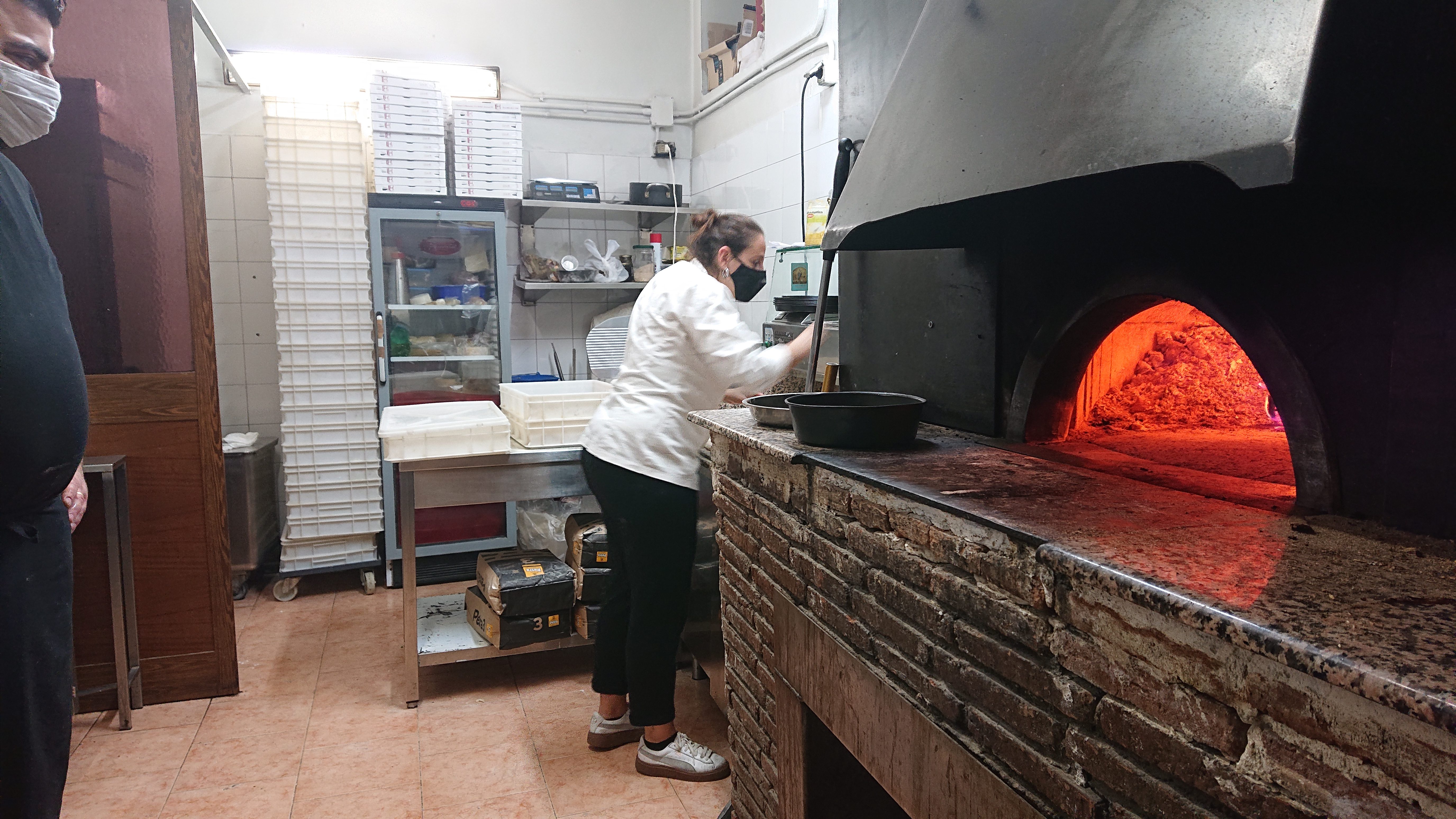 Roberta Esposito, pizzaiola de La Contrada