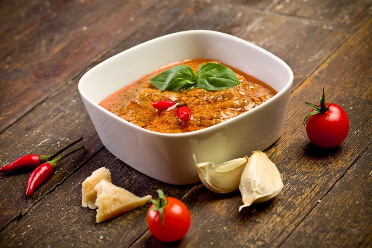 salse pestate pesto trapanese