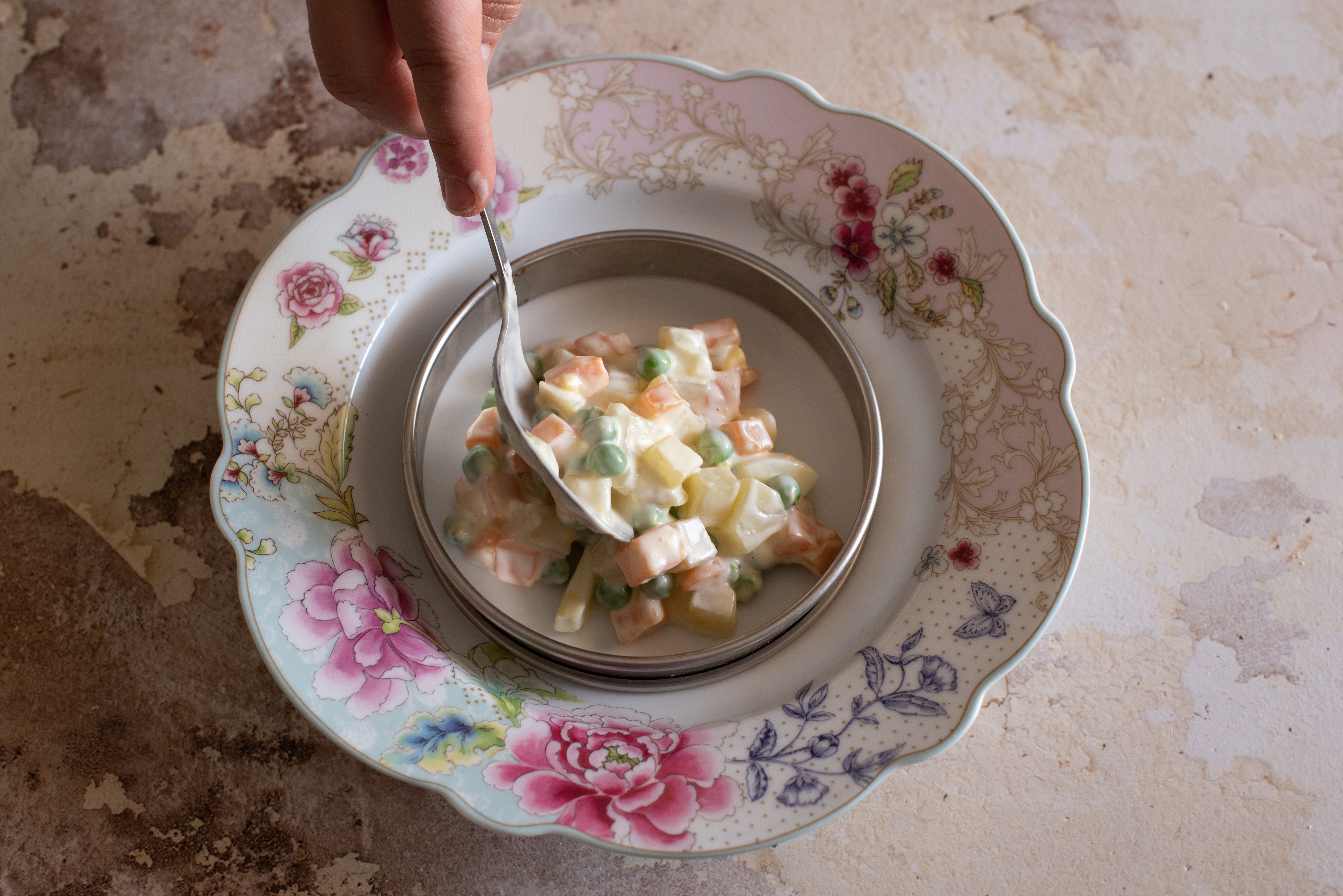 tartare di insalata russa