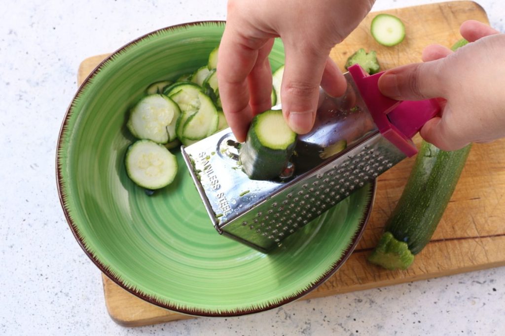 affettare le zucchine