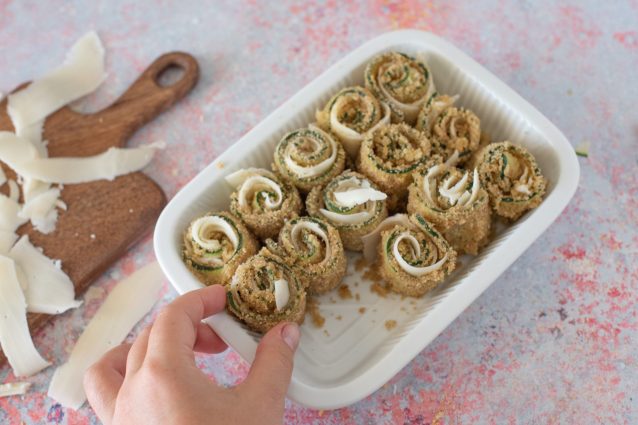involtini di zucchine al forno
