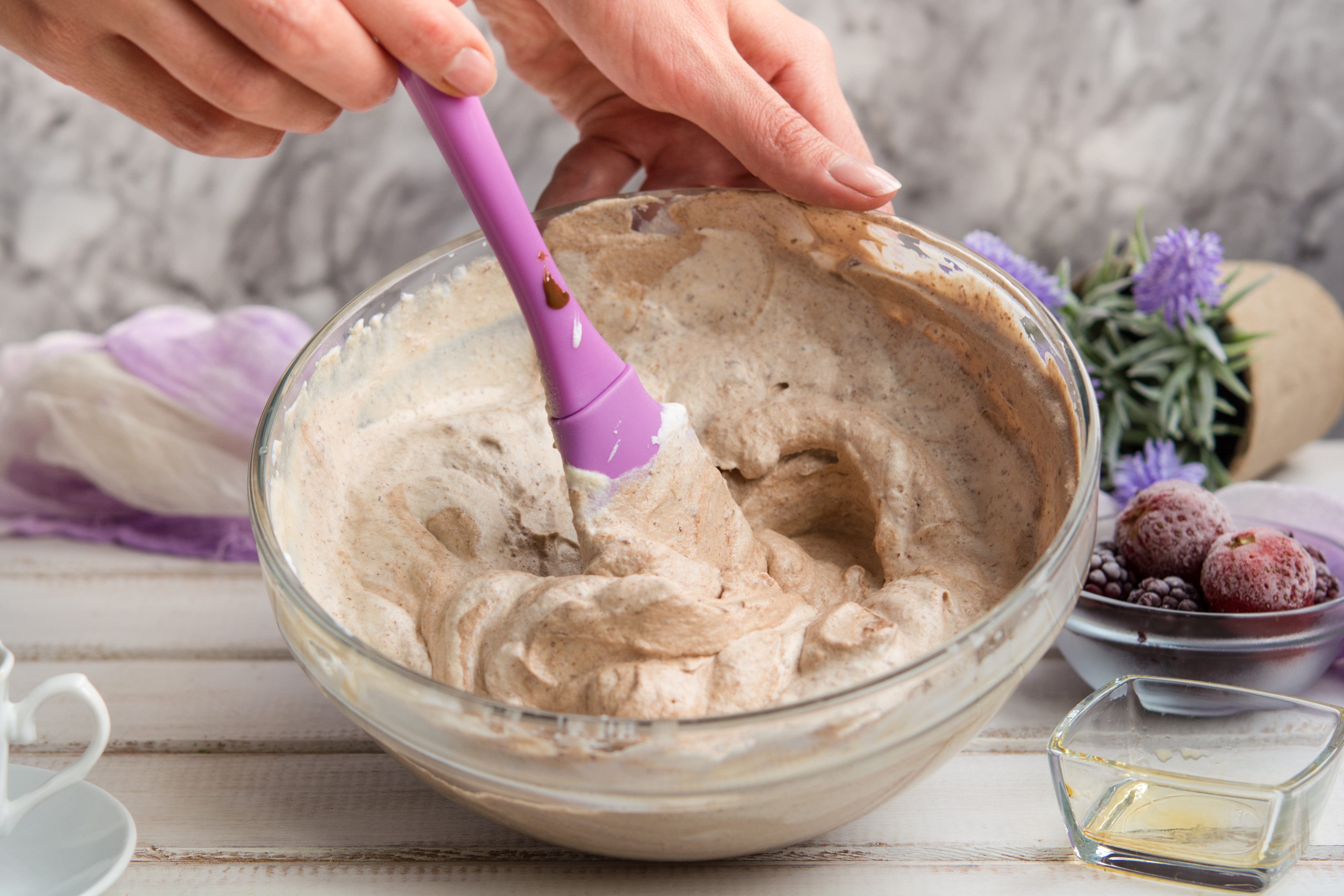 Mousse al cioccolato e caffè