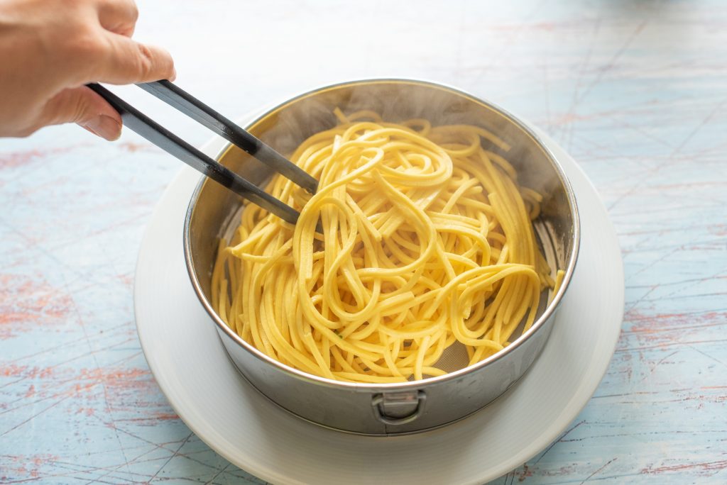 Spaghetti vongole e ceci