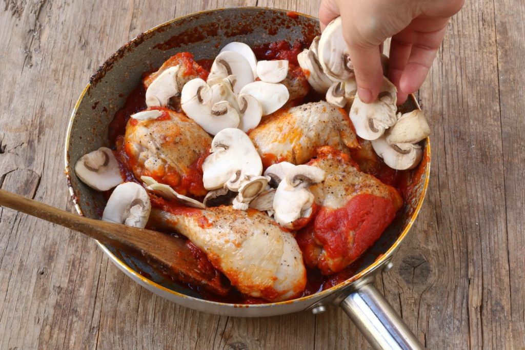 aggiungere gli champignon